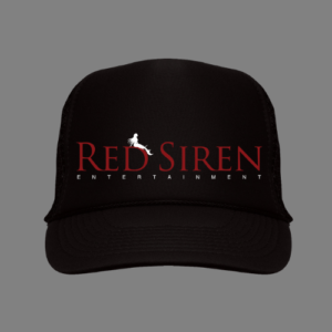 Red Siren Soft Curved Brim Trucker Hat